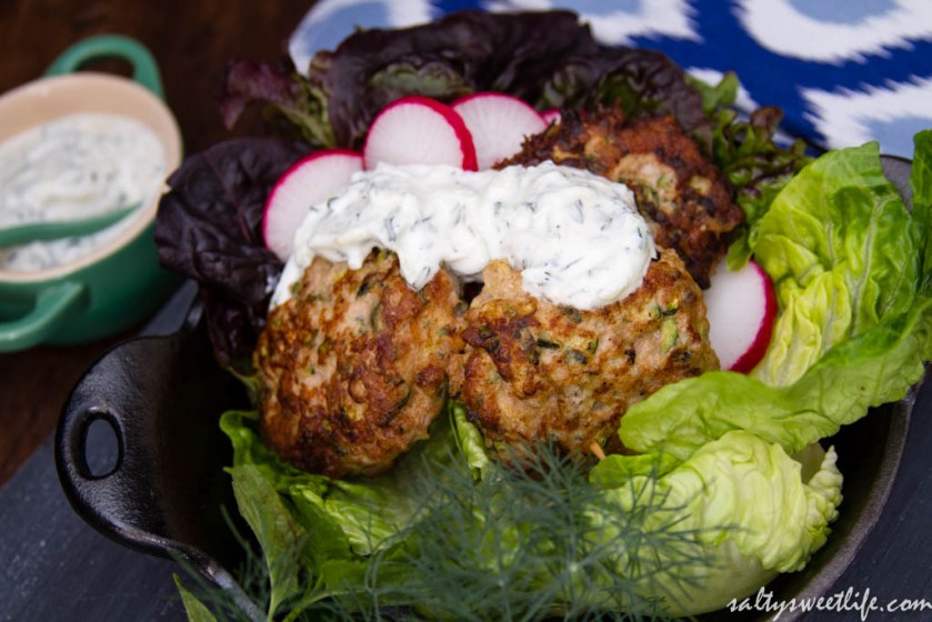 Mini Zucchini-Turkey Burgers