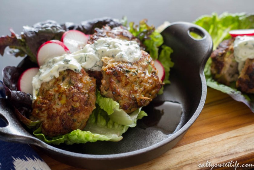 Mini Turkey-Zucchini Burgers