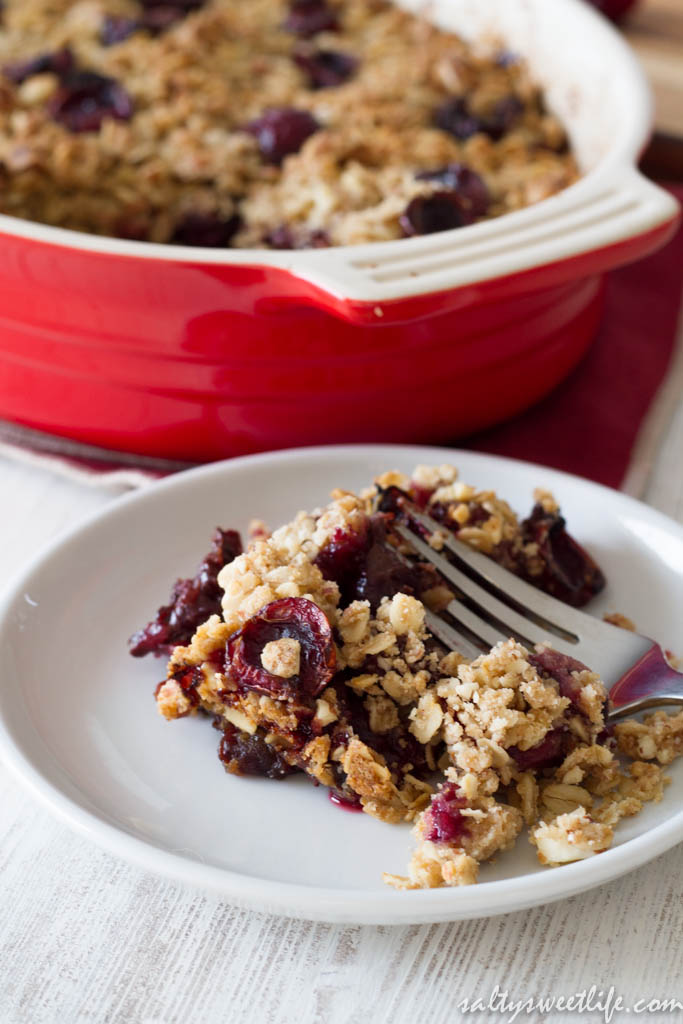 Cherry Chocolate Crisp from "Bountiful"