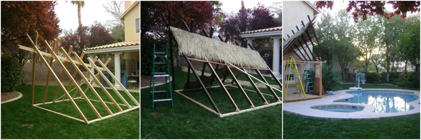 Photos taken during the construction of the Tiki Terrace - 2011. Photos courtesy of Adam Throgmorton