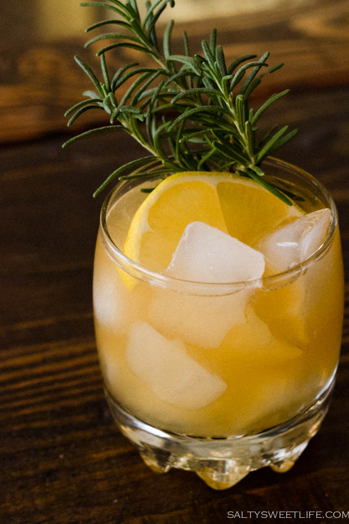 Rosemary Maple Bourbon Sour