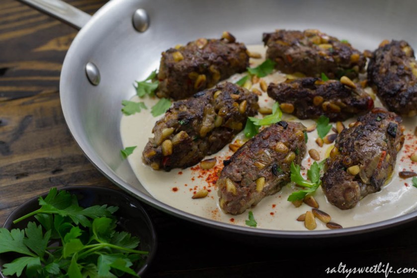 Elk Kofta B'siniyah Adapted from Jerusalem - Salty Sweet Life