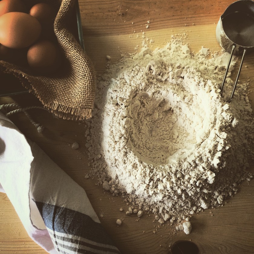 Tagliatelle with Caramelized Orange and Almonds, plus Seared Duck Breast - Salty Sweet Life