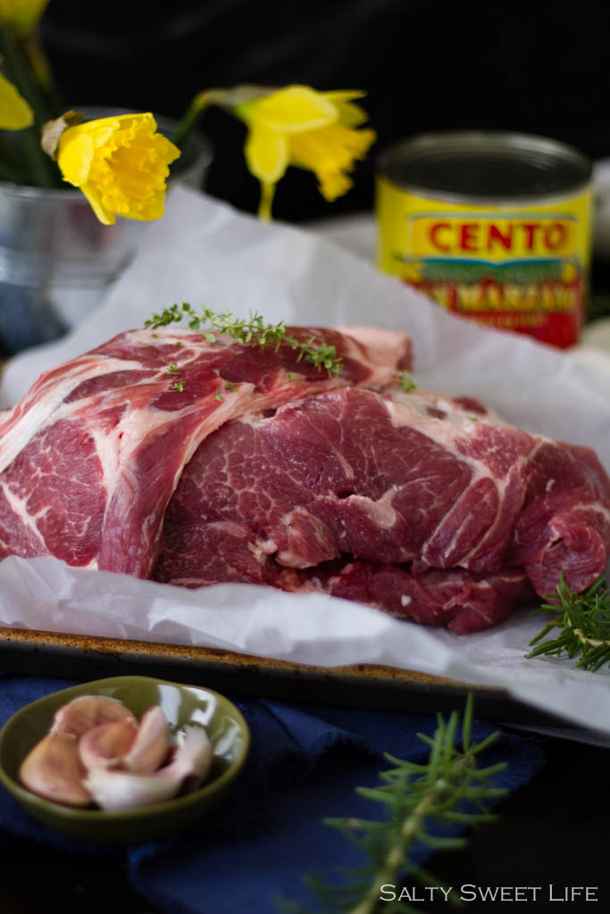 The $20 Dollar Dinner Party: Pork Ragú with Creamy Polenta - Salty Sweet Life