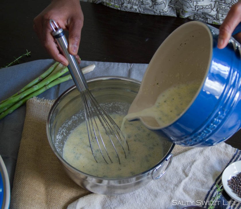 Savory Baked Oatmeal with Goat Cheese and Caramelized Onion - Salty Sweet Life