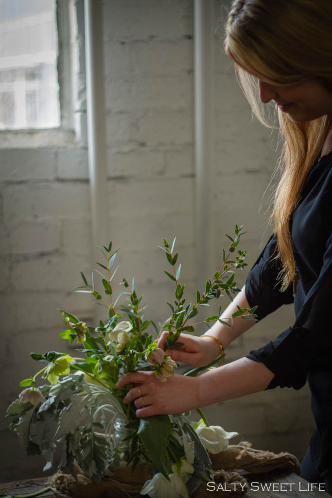 A Food Photography Workshop and Savory Baked Oatmeal w/ Caramelized Onion and Goat Cheese